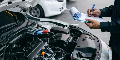 Serviceeftersyn hos Gislinge Auto