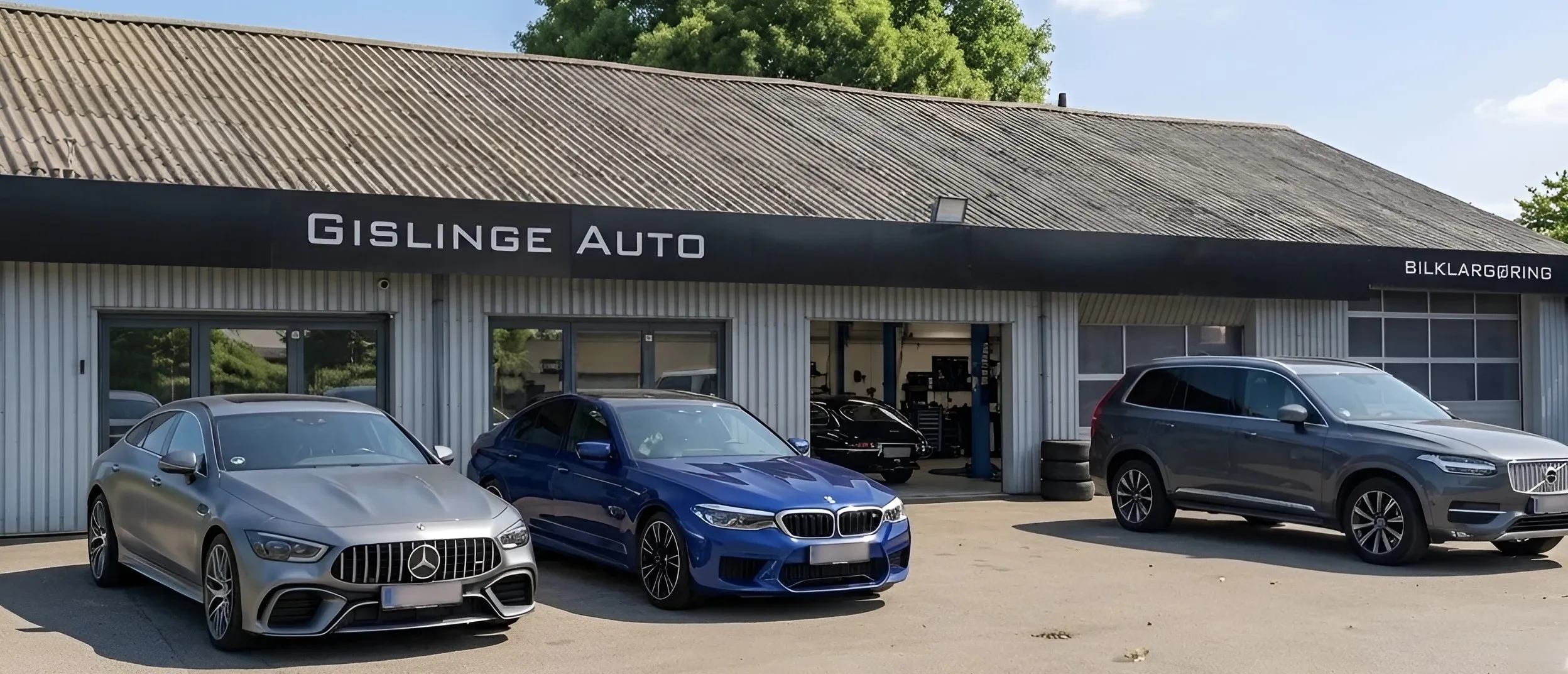 Gislinge Autos værksted på Adelers Allé i Gislinge